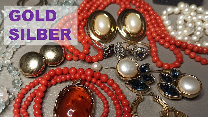 Flohmarktfunde, Gold, Silber, Diamanten, Designer-Modeschmuck