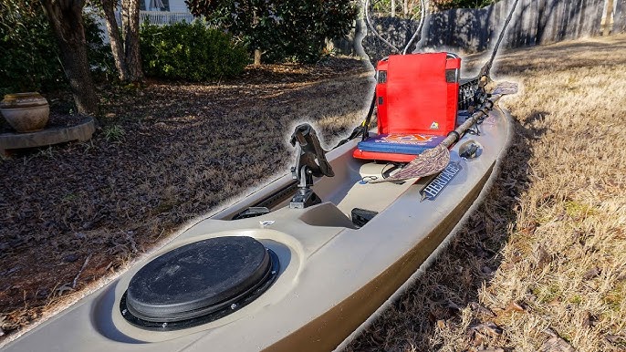 Testing my new heritage angler 10' kayak. 