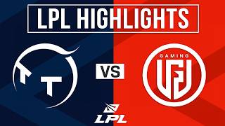TT vs LDG Highlights ALL GAMES | LPL 2026 Split 3 | ThunderTalk Gaming vs LGD Gaming