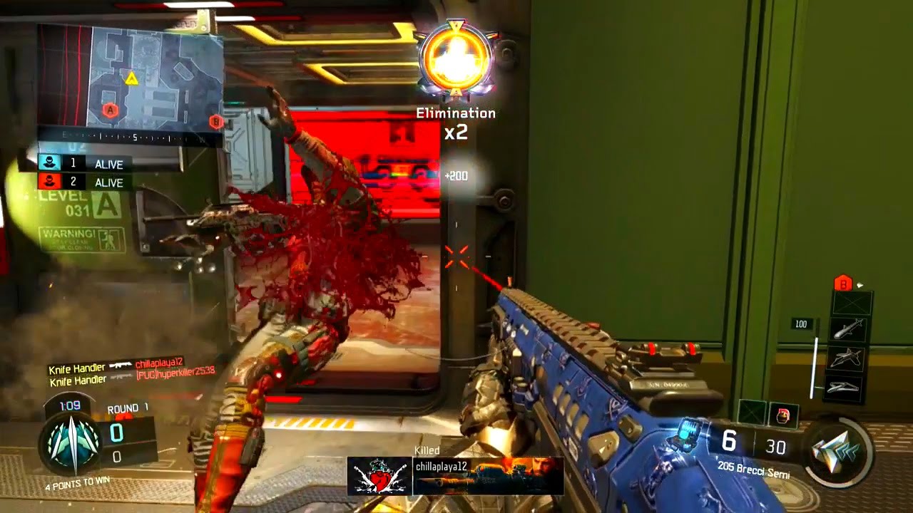 Black Ops 3 Search and Destroy ACE Brecci Shotgun (1v5 Clutch)