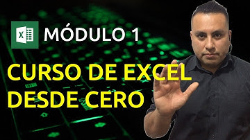 Curso de Excel desde cero - Módulo 1