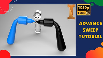 INVENTOR ADVANCE TUTORIAL SWEEP IN INVENTOR |TAMIL CAD TUTOR