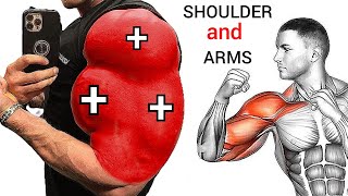 Shoulder and Arms Workout for Building Muscles