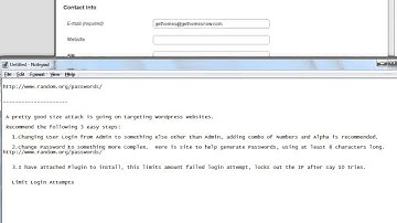 How to Change Login name in Wordpress