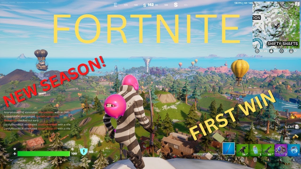 First win of the new season! (Fortnite No Build) - YouTube
