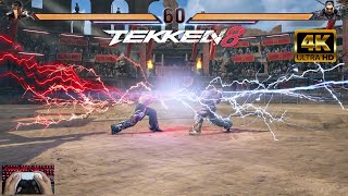 Jin vs Kazuya (Ultra Hard) - TEKKEN 8 \/ 4K 60FPS