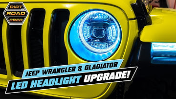 Diode Dynamics Elite LED Headlights Jeep Wrangler or Gladiator