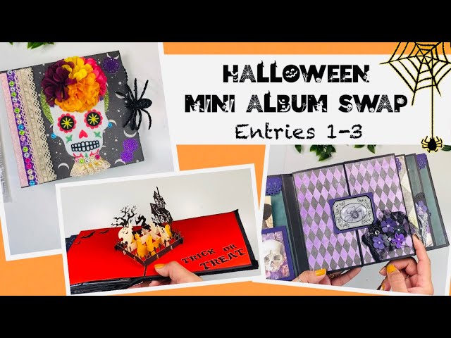 Halloween Steampunk Pop Up Mini Album – Scrap Booking
