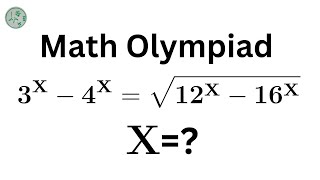 Math Olympiad | A Nice Exponential Problem 🤔#Mamta maam #exponentialproblem #matholympaid#maths