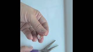 Make A Rose Quartz Heart Ring With Copper Wire Easy Tutorial
