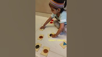 Match the Shape or Colour game from Unnati Library