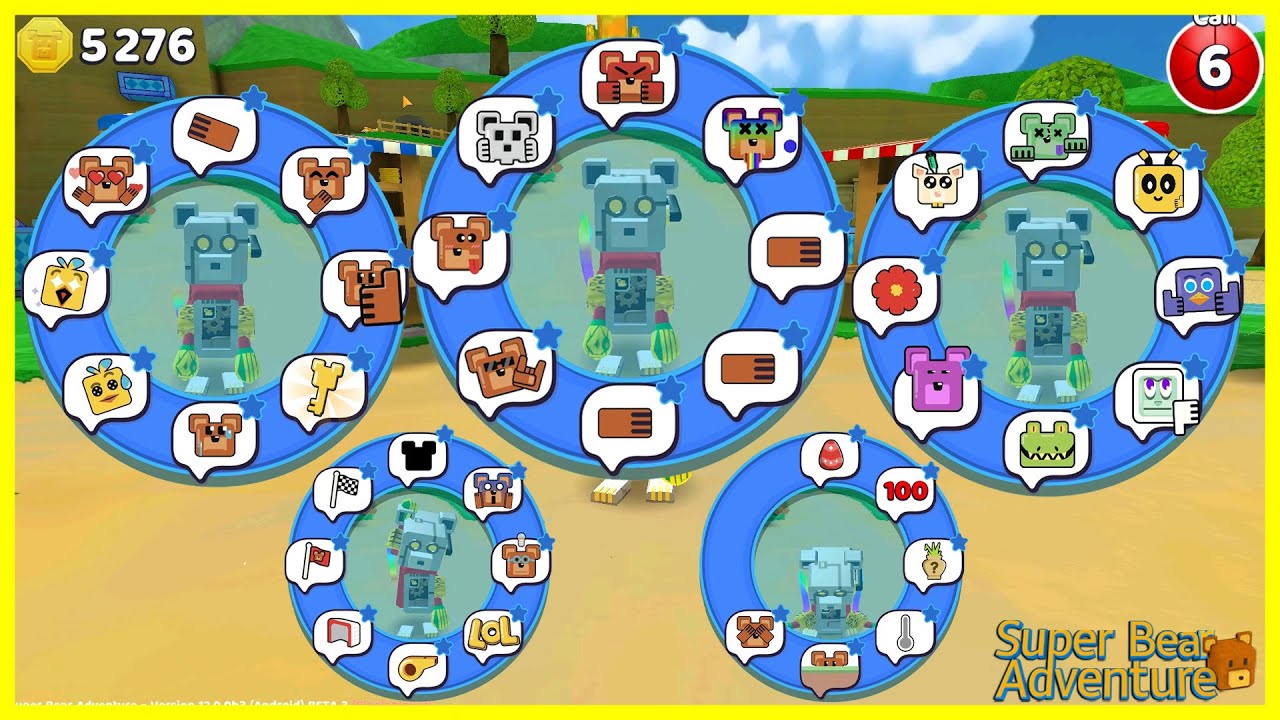 SUPER BEAR ADVENTURE BÜTÜN EMOJİ SANDIKLARININ YERLERİ MUHAMMED ALP'TEN OYUN TAKTİKLERİ