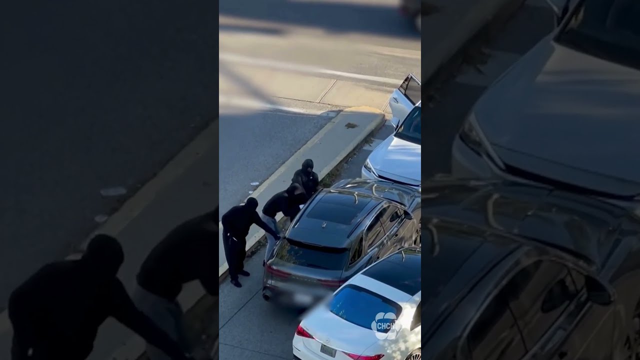 Shocking Armed Robbery In Thornhill Ont Caught On Camera