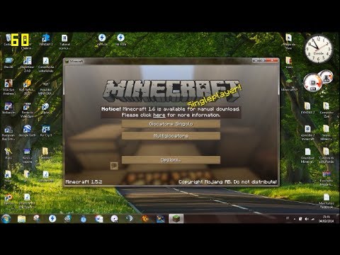 Come scaricare MINECRAFT gratis per PC HD [1.5.2 & 1.8.2 