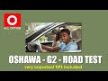 OSHAWA G2 ROAD TEST ROUTE  1