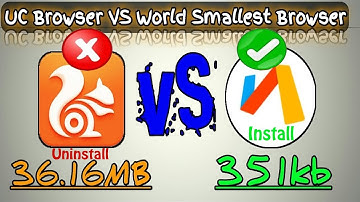 world best smallest and fastest browser for android best then uc browser and firefox letest 2018