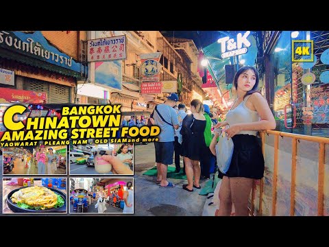 Bangkok Chinatown / Amazing street food! & shopping place on a weekday!(JUNE 2024)