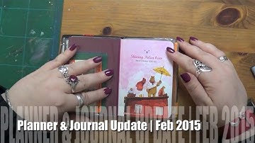 Planner & Journal Update Feb 2015 | Filofax Personal & Midori Traveler