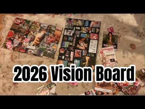 My 2026 Vision Board | Resetting My Life, Goals & Mindset for the New ...