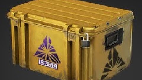 My first case opening in CSGO