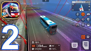 Bus Simulator Indonesia - Gameplay Part 2 BUSSID Long Suramadu Bridge Bus Drive (iOS, Android)  screenshot 2