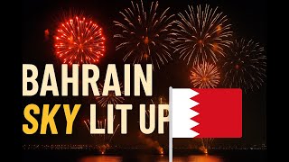 Unbelievable Fireworks in Bahrain | National Day Celebration 2024 🇧🇭🔥16 December 2024