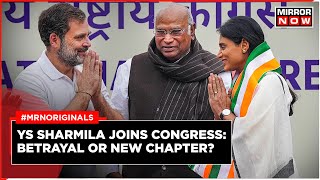 YS Sharmila Joins Congress | Will Her Decision Spell Trouble for Andhra Pradesh CM Jagan Reddy?