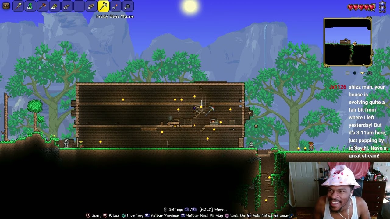 Playing Terraria BLIND Part 2