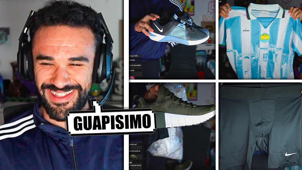 ILLOJUAN HACE UNBOXING del REGALO de NIKE *ROPA de BOXEO*