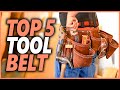 Best Tool Belt 2024 | Top 5 Most Comfortable Tool Belt For Electricians, Carpenters &amp; Roofing