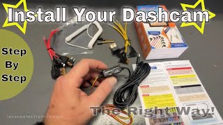 How To Install A Rove Ultimate Pro Hardwire Dashcam Install Kit