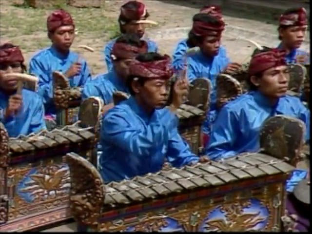 Gamelan recorded in Peliatan Bali Indonesia in 1985 class=
