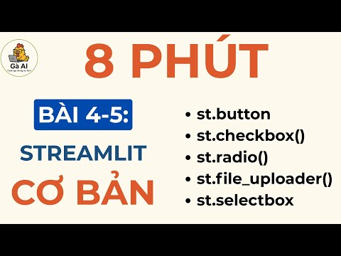 Streamlit Basics: Create Interactive Widgets Fast [8 Minutes]