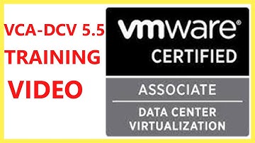 vmware vsphere vca dcv 5.5 training (data center certified virtualization)