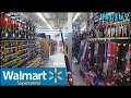 Walmart Supercenter part2 Магазин США Рыбалка, Каяки, Мангалы, Outdoor и т.п. (Store Walk Around)