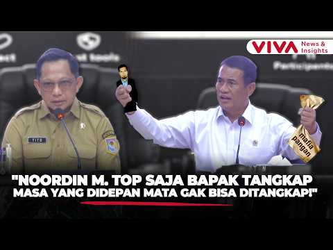 Agriculture Minister Amran Exposes Alleged Food Mafia in Front of Former National Police Chief