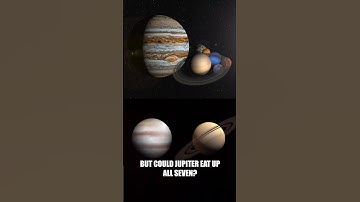 What If Jupiter Swallowed Every Planet in the Solar System? #Shorts