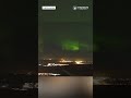 See aurora borealis over St Petersburg from the tallest building in Europe | #shorts #aurora #Europe