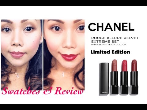 Chanel Rouge Allure Velvet Extrême Intense Matte Lip Colour, Épitome