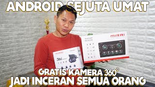 MAKIN MURAH !! BELI ANDROID MIRAI GRATIS KAMERA 360° | GEGARA RAM BESAR PALING DI CARI