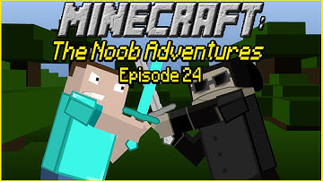 Minecraft: The N00b Adventures Part 24 - PvP Poetry