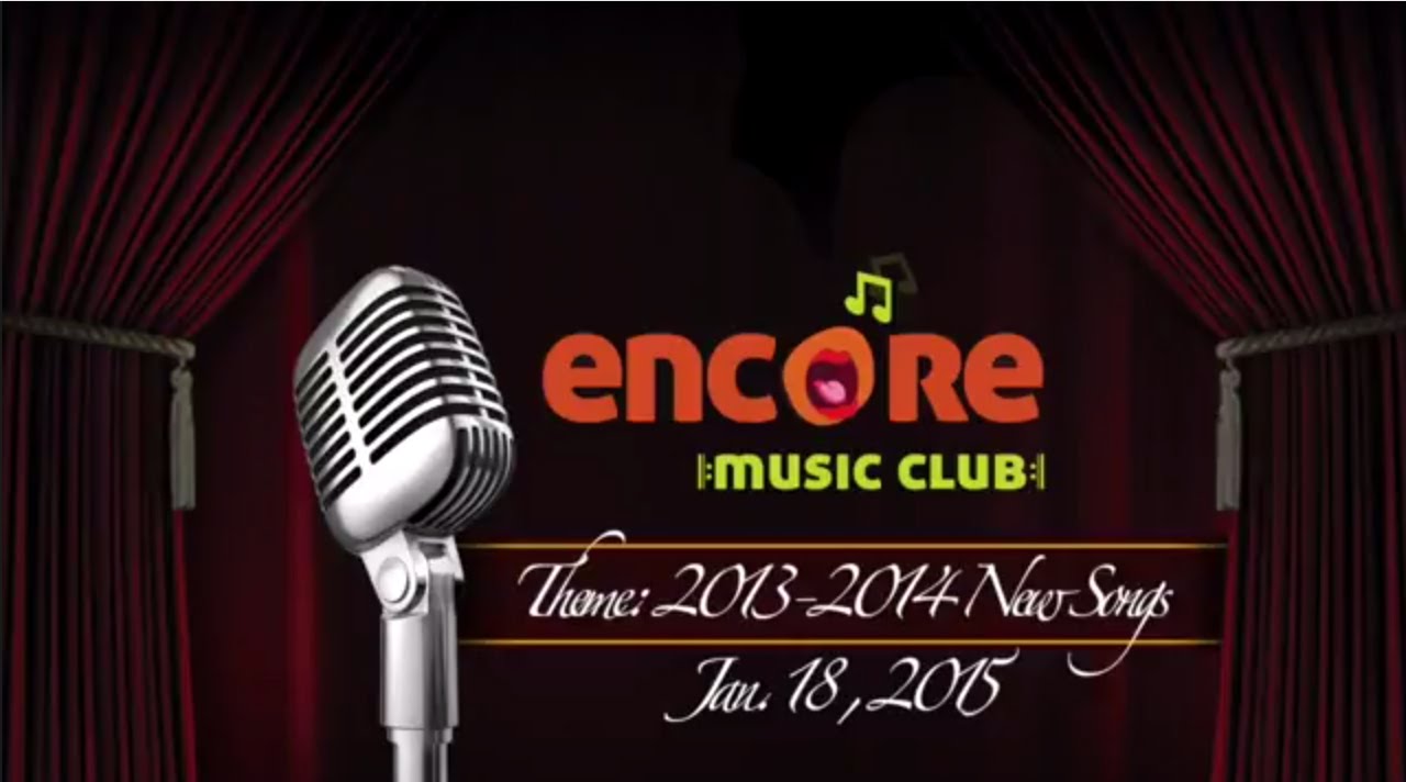 Encore Music Club Mini Concert Series January 2015 YouTube