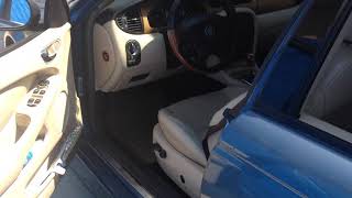 Jaguar X-Type Startup (Interior) 2005 Jaguar X Type 3 0l Interior Video