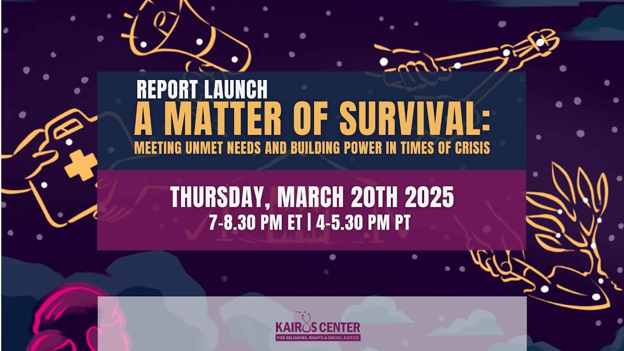 A Matter of Survival: Meeting Unmet Needs & Building Power