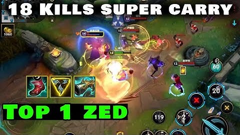 Top 1 Zed Tốc chiến | Múa Zed cực mượt gánh team cực căng - 2 team lật kèo qua lại quá kịch tính