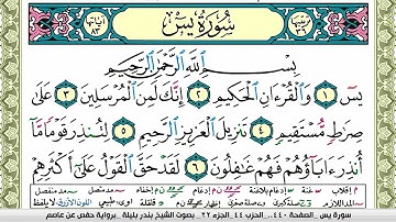 سورة يس بندر بليلة Surah Al Fateha bandar balilah برواية حفص عن عاصمسورة الفاتحة بندر بليلة