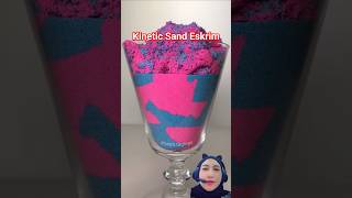 Kinetic Sand Eskrim #shorts #kineticsand #asmr
