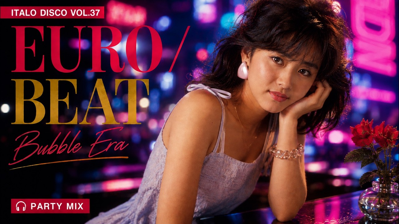 80年代ユーロビート｜口紅を変えた夜 - Japanese Bubble Era Disco Mix