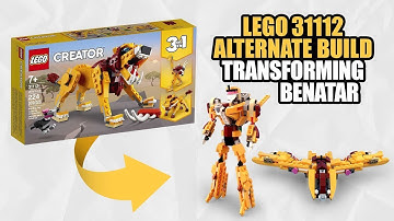 LEGO Creator 31112 Alternate Build - TRANSFORMING BENATAR?!