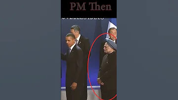 PM then vs PM now | #biden walked up to greet #modi | #shorts